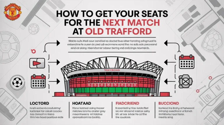 How to Get Your Seats for the Next Match at Old Trafford